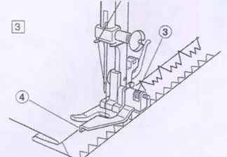 The stitch  diagram is as follow